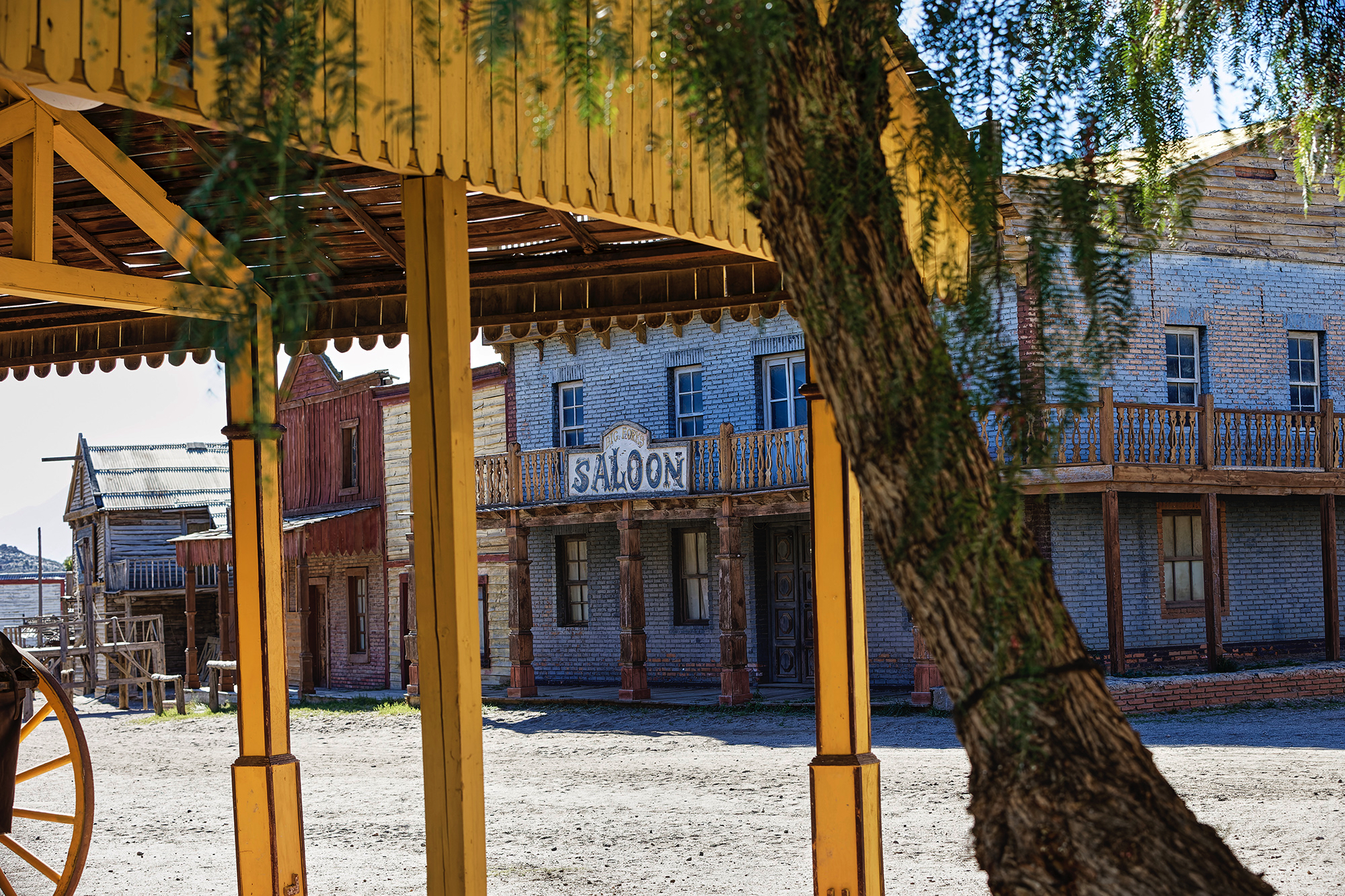 Fort Alamo. Nombre de films ont été tourné dans le désert de Tabernas